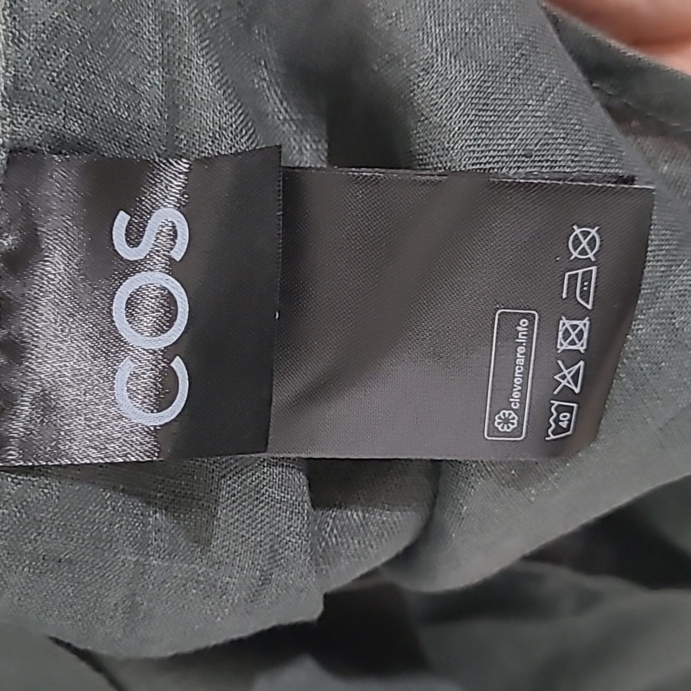 COS Men's Dark Green Shirt - Picture 4 of 8